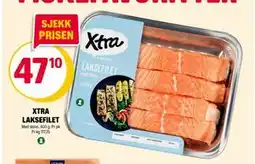 Coop Extra XTRA LAKSEFILET, NOK 47.1 tilbud