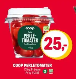 Coop Extra COOP PERLETOMATER, NOK 25 tilbud