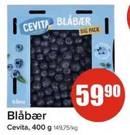 Spar Blåbær, NOK 59.9 tilbud