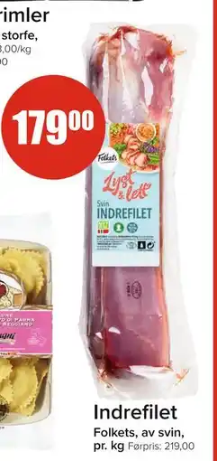 Spar Indrefilet, NOK 179 tilbud