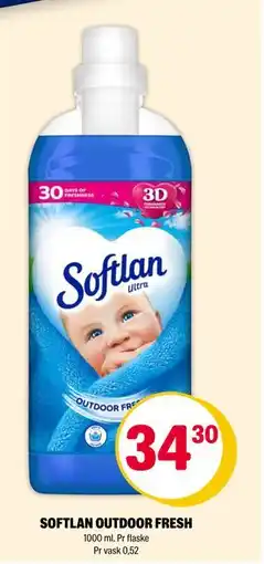 Coop Extra SOFTLAN OUTDOOR FRESH, NOK 34.3 tilbud