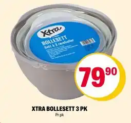Coop Extra XTRA BOLLESETT 3 PK, NOK 79.9 tilbud
