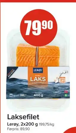Spar Laksefilet, NOK 79.9 tilbud