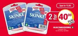 Coop Extra GILDE FAMILIESKINKE, NOK 40 tilbud