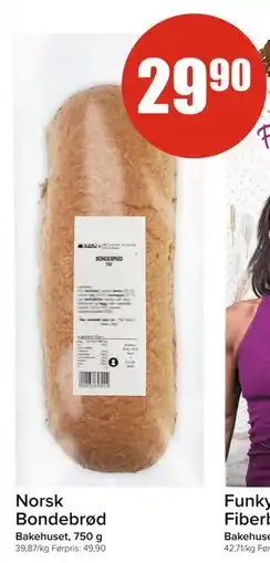 Spar Norsk Bondebrød, NOK 29.9 tilbud