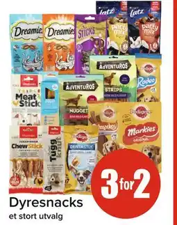 Spar Dyresnacks tilbud