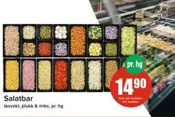 Spar Salatbar, NOK 14.9 tilbud