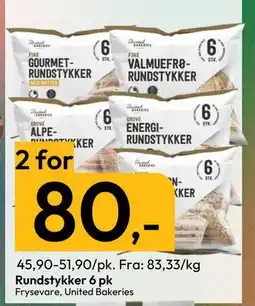 Gigaboks Rundstykker 6 pk, NOK 80 tilbud