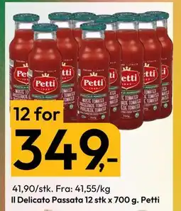 Gigaboks Il Delicato Passata 12 stk x 700 g, NOK 349 tilbud