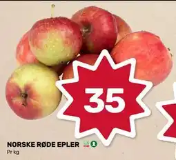 Matkroken NORSKE RØDE EPLER, NOK 35 tilbud