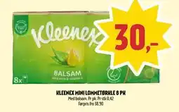 Coop Prix KLEENEX MINI LOMMETØRKLE 8 PK, NOK 30 tilbud