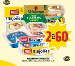 Coop Prix MILLS FROKOSTPRODUKTER, NOK 60 tilbud