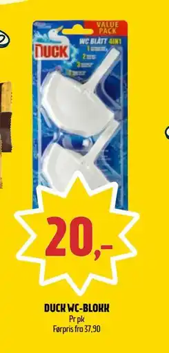 Coop Prix DUCK WC-BLOKK, NOK 20 tilbud