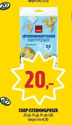 Coop Prix COOP ISTERNINGPOSER, NOK 20 tilbud