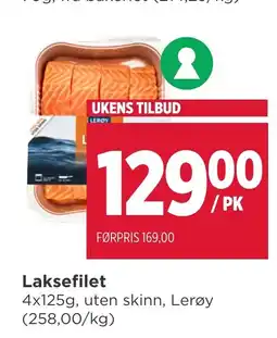Meny Laksefilet tilbud