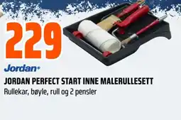 Obs Bygg JORDAN Perfect start inne malerullesett tilbud