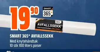 Obs Bygg AVFALLSSEKK Smart 365 tilbud