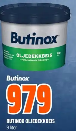 Obs Bygg BUTINOX Oljedekkbeis tilbud