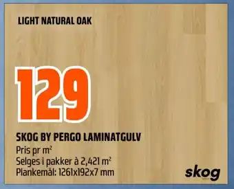 Obs Bygg Skog by pergo laminatgulv tilbud