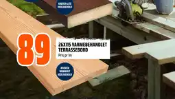 Obs Bygg Varmebehandlet terrassebord tilbud