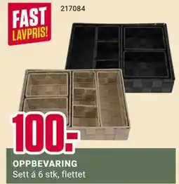 Europris OPPBEVARING, NOK 100 tilbud