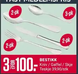 Europris BESTIKK, Medlemspris tilbud