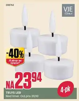 Europris TELYS LED, NOK 23.94 tilbud