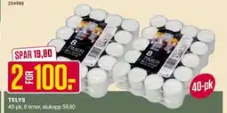 Europris TELYS, NOK 100 tilbud