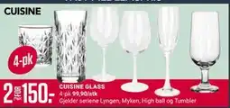 Europris CUISINE GLASS, Medlemspris tilbud