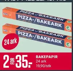 Europris BAKEPAPIR, Medlemspris tilbud