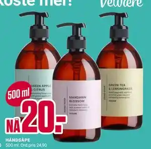Europris HÅNDSÅPE, NOK 20 tilbud
