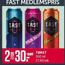 Europris TØRST, Medlemspris tilbud