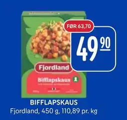 Rema 1000 BIFFLAPSKAUS, NOK 49.9 tilbud