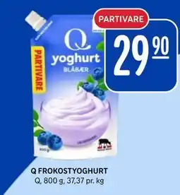 Rema 1000 Q FROKOSTYOGHURT, NOK 29.9 tilbud