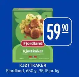 Rema 1000 KJØTTKAKER, NOK 59.9 tilbud