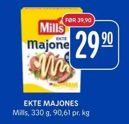 Rema 1000 EKTE MAJONES, NOK 29.9 tilbud