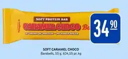 Rema 1000 SOFT CARAMEL CHOCO, NOK 34.9 tilbud