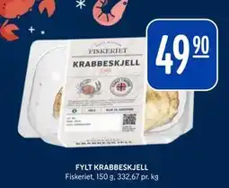 Rema 1000 FYLT KRABBESKJELL, NOK 49.9 tilbud