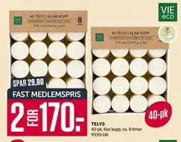 Europris TELYS, Medlemspris tilbud