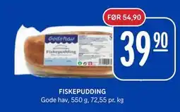 Rema 1000 FISKEPUDDING, NOK 39.9 tilbud
