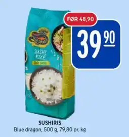 Rema 1000 SUSHIRIS, NOK 39.9 tilbud