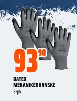 Obs Bygg BATEX MEKANIKERHANSKE, NOK 93.9 tilbud
