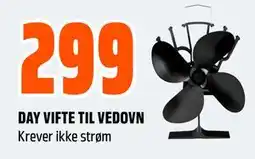 Obs Bygg DAY VIFTE TIL VEDOVN, NOK 299 tilbud