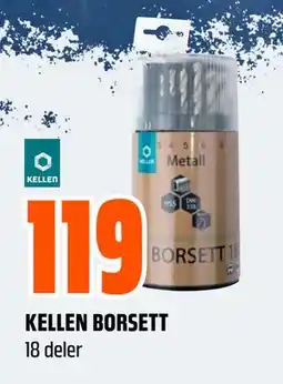 Obs Bygg KELLEN BORSETT, NOK 119 tilbud