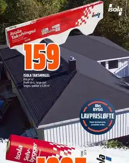 Obs Bygg ISOLA TAKSHINGEL, NOK 159 tilbud
