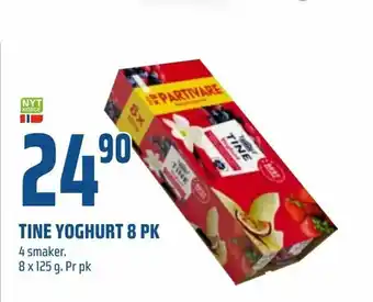 Coop Obs Tine yoghurt 8 pk tilbud