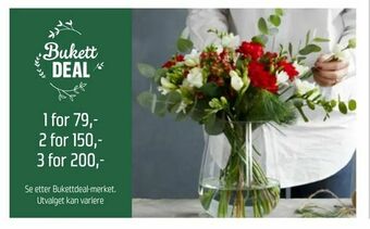 Coop Obs Bukett deal tilbud