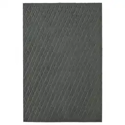 IKEA Österild Dørmatte, inne, mørk grå, 60x90 cm tilbud