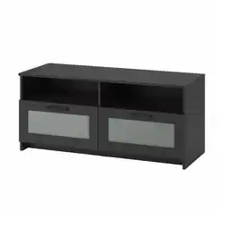 IKEA Brimnes tv-benk, svart, 120x41x53 cm tilbud