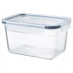 IKEA Ikea 365+ Matoppbevaring med lokk, rektangulær/plast, 2.0 l tilbud